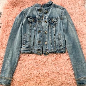 Cropped Denim Jacket